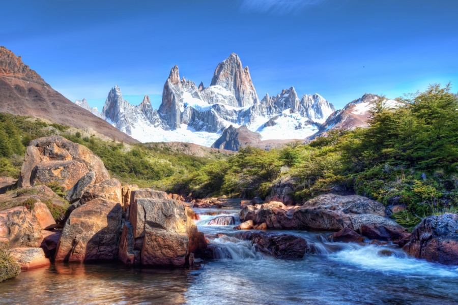 Paisaje patagónico argentino — Territorio del proyecto